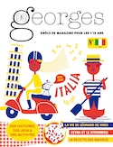 Magazine Georges, no Italie